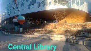 Day walking tour of Calgary Central Library.