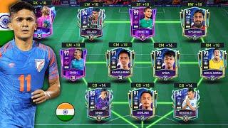 I Made Full Special INDIA Squad Builder & Upgraded all Players +5 Rating - FIFA MOBILE 22