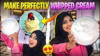 "How to Make Perfectly Whipped Cream Every Time | HKR's Foolproof Recipe whipped cream recipe HKR