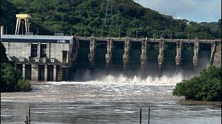 Última Hora!! Así está el río lempa y las descargas posibles inundaciones #elsalvador