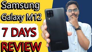 Samsung Galaxy M12 7 Days Review|Full Review, Buy it or not?