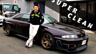 CLEANEST LP2 1995 GT-R R33 in JAPAN?!