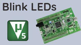 Getting started with the STM32F4 Discovery - Blink LEDs