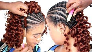 Gorgeous curly Crochet Braid Hairstyle Idea / Natural  Hair Style