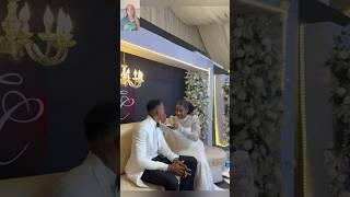 Nigerian actress, Duke Faith feeds & dances with her Hubby. They look so adorable. Congratulations