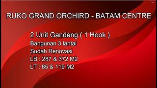 DST PROPERTY : Dijual Ruko Grand Orchid - 2 unit Gandeng (1 Hook)