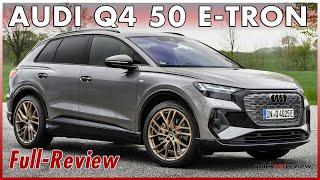 AUDI Q4 e-tron Full Review of my Test Drive in the Electric Compact SUV | Battery Range Charge Price