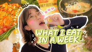 what i eat in a week pt. 2  korean + realistic!