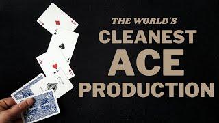 The Most Spectacular Ace Production to Perform in 2023! Learn This Stunningly Clean Card Trick Now!