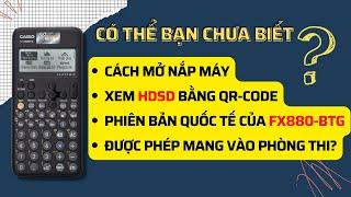 CASIO fx-880 BTG: Bạn đã biết những thông tin này chưa? | fx-570CW | 4k #Casio880 #Casio570CW #DHTH