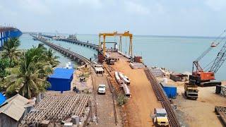 New Pamban Bridge Work Latest Update | Arun Crackz