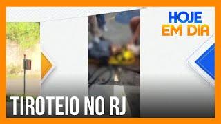 Policial militar reage a assalto e troca tiros com criminoso em posto de gasolina no Rio