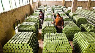 Making Process of Premium Olive Oil Soaps Factory - Modern Heavy Chain & Tube Production Process