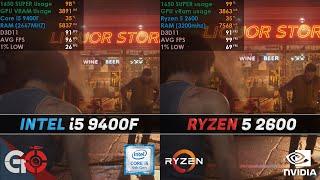 Ryzen 5 2600 vs Core i5 9400F + GTX 1650 SUPER Performance | Ryzen vs Intel