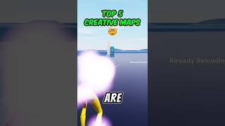 Top 5 Creative Maps #fortnite #shorts #gaming
