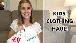 KIDS' FALL CLOTHING HAUL!