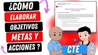 EN VIVO: ¿CÓMO REDACTAR OBJETIVOS, METAS Y ACCIONES PARA EL PMC?