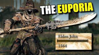 The Euporia BUFF Makes This Weapon A MONSTER | Euporia Twinblade Build | Elden Ring DLC