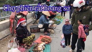 Chợ phiên tây bắc mộc mạc đậm chất vùng cao. Chợ tả phời hợp thành lào cai