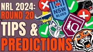 NRL Round 20: Tips & Predictions (Feat Origin III)