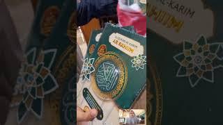 Jazakallahu Khairan Katsiran untuk yang Donasi Al-Qur'an