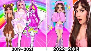 Recreating My ICONIC ERAS As OUTFITS In Dress To Impress