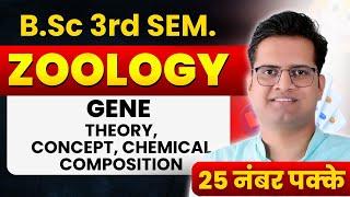 GENE!Theory!Concept!Chemical Composition!B.Sc 3rd Semester Zoology!Be DKDian