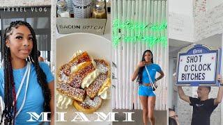 Miami girls trip |  Bacon b⭐️tch, flicks in wynwood, vibes