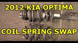 [HOW TO] Install Eibach Pro Drop Springs Kit 4619.140 - 2012 Optima SX Spring Swap