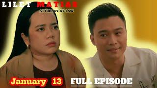 LILET MATIAS Jan 13-P2, 2025 FULL EPISODE STORY TELLING LIVE TODAY #liletmatias