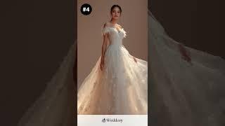 Unique Wedding Dress Designs Ideas #bridalstyle #weddings #weddingdress