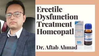 Erectile Dysfunction Treatment in Homeopathy | Ashwaghandha, Damiana | Aftab Homeo tips