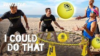 Team USA Volleyball vs. PRO Spikeball Team!