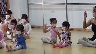  Mina joins Baby Ballet class 🩰