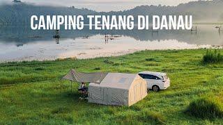 "SEPERTI LUKISAN" CAMPING DI DANAU INI danau tamblingan-bali