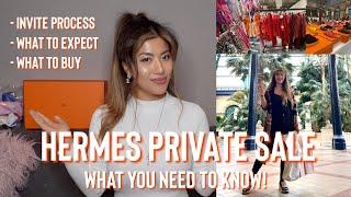 MY HERMES SALE EXPERIENCE: EVERYTHING YOU NEED TO KNOW! 