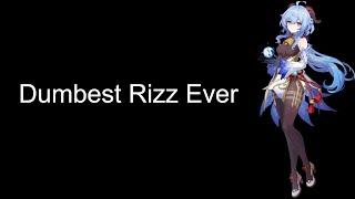 Dumbest Rizz Ever, Rizzing Ganyu (Character.ai, Genshin Impact)