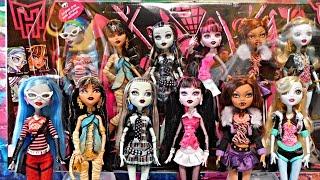 RARE Monster High Original Ghouls 6-Pack Comparison to Original Release Dolls