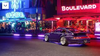 Porsche RWB Shuts Down South Beach on 3-Piece Vossen Wheels