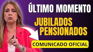 Alerta JUBILADOS Y PENSIONADOS‼️COMUNICADO OFICIAL Ya RIGE el NUEVO SISTEMA de …