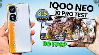 vivo iQOO Neo 10 Pro - BGMI Test | BGMI 3.5 Update