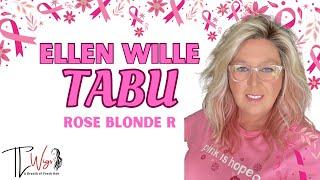 In October we wear PINK! Ellen Wille TABU Rose Blonde R #tlwigs #wigreview #wig #ellenwille