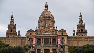 Palau Nacional building Barcelona Building