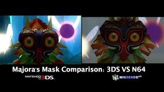 Zelda: Majora's Mask 3DS vs. N64 Comparison (Intro & More)