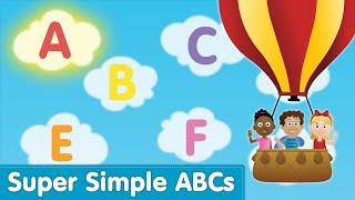 The Super Simple Alphabet Song (Uppercase) | Super Simple ABCs