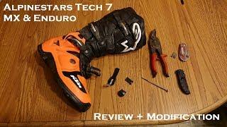Alpinestars Tech 7 Review + Modification