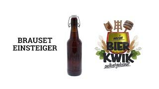 BIER-KWIK® BRAUSET EINSTEIGER - BRAUEN MIT BIERWÜRZEKONZENTRAT 4K