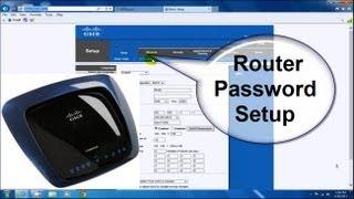 How to Setup a Linksys Wireless Router with a WiFi Password - It's Easy