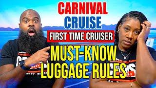 Don't Board Without Knowing These 9 Carnival Cruise Luggage Rules!