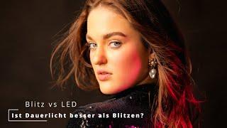 LED Dauerlicht vs Blitz - Ist Dauerlicht besser beim Fotografieren?